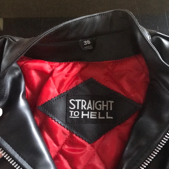 Vegan Leather Jacket - Picture 4 of 7